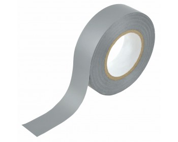 19mm x 20m Grey PVC Electrical Insulation Tape